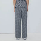 Cep Pants in Black Gingham by Rita Row