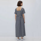Chrissie Dress in Black Gingham by Rita Row