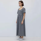 Chrissie Dress in Black Gingham by Rita Row