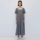 Chrissie Dress in Black Gingham by Rita Row