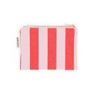 Marie Purse in Tomato / Candy Pink Stripes by Rose in April