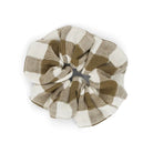 Gingham Scrunchie in Nutria by Rose in April