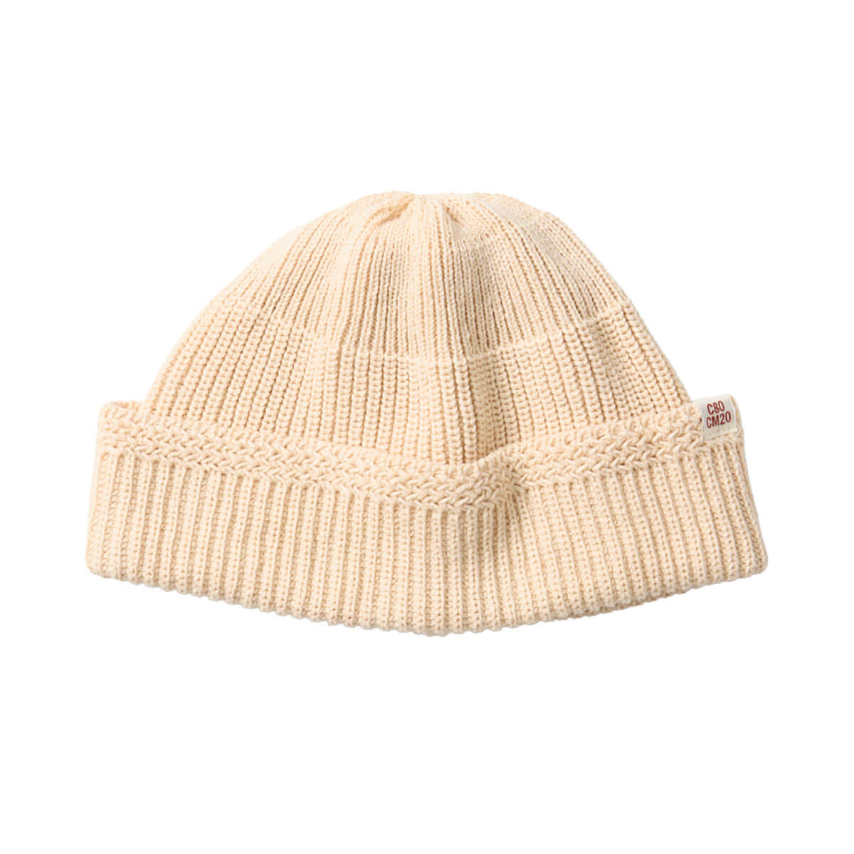 Bulky Watch Cap Beanie in Ecru by RoToTo