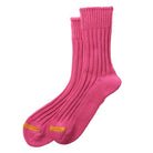 Chunky Ribbed Crew Adult Socks in Dark Pink by RoToTo