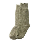 Double Face Crew Adult Socks in Army Green by RoToTo