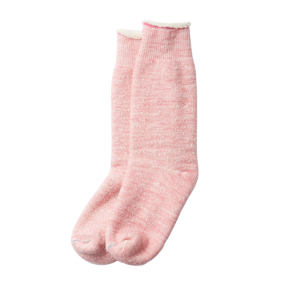 Double Face Crew Adult Socks in Light Pink by RoToTo
