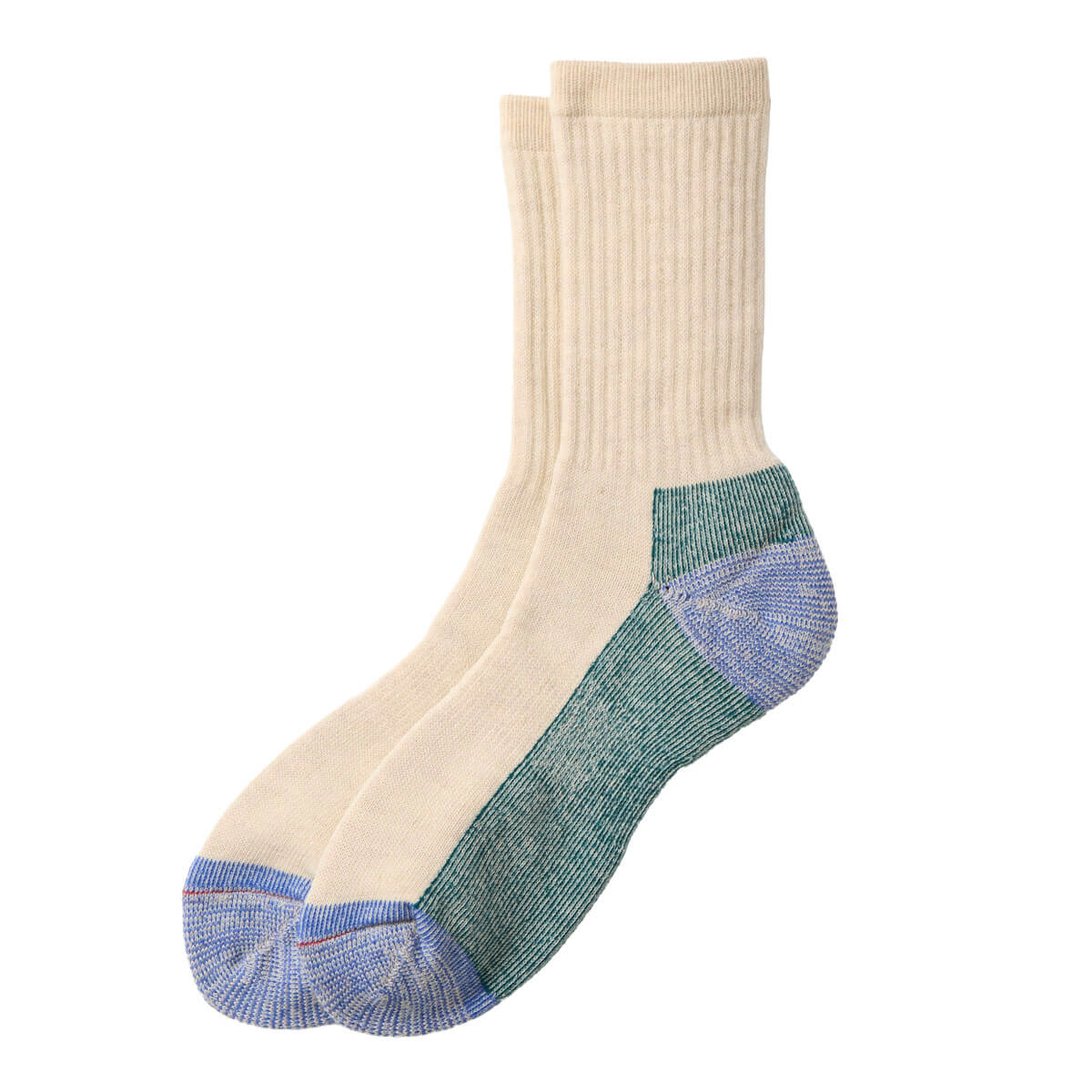 Double Face Merino Pile Adult Socks in Natural by RoToTo