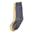 Reversible Pile Adult Socks in Navy / Cream by RoToTo
