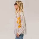 Ali Limone Shirt in Multi by Sacrécoeur