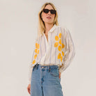 Ali Limone Shirt in Multi by Sacrécoeur