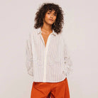 Ali Mistral Shirt in Blue by Sacrécoeur