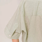 Ines Combava Shirt in Green by Sacrécoeur