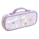 Rilakkuma Happy School Pencil Case in Purple by San-X
