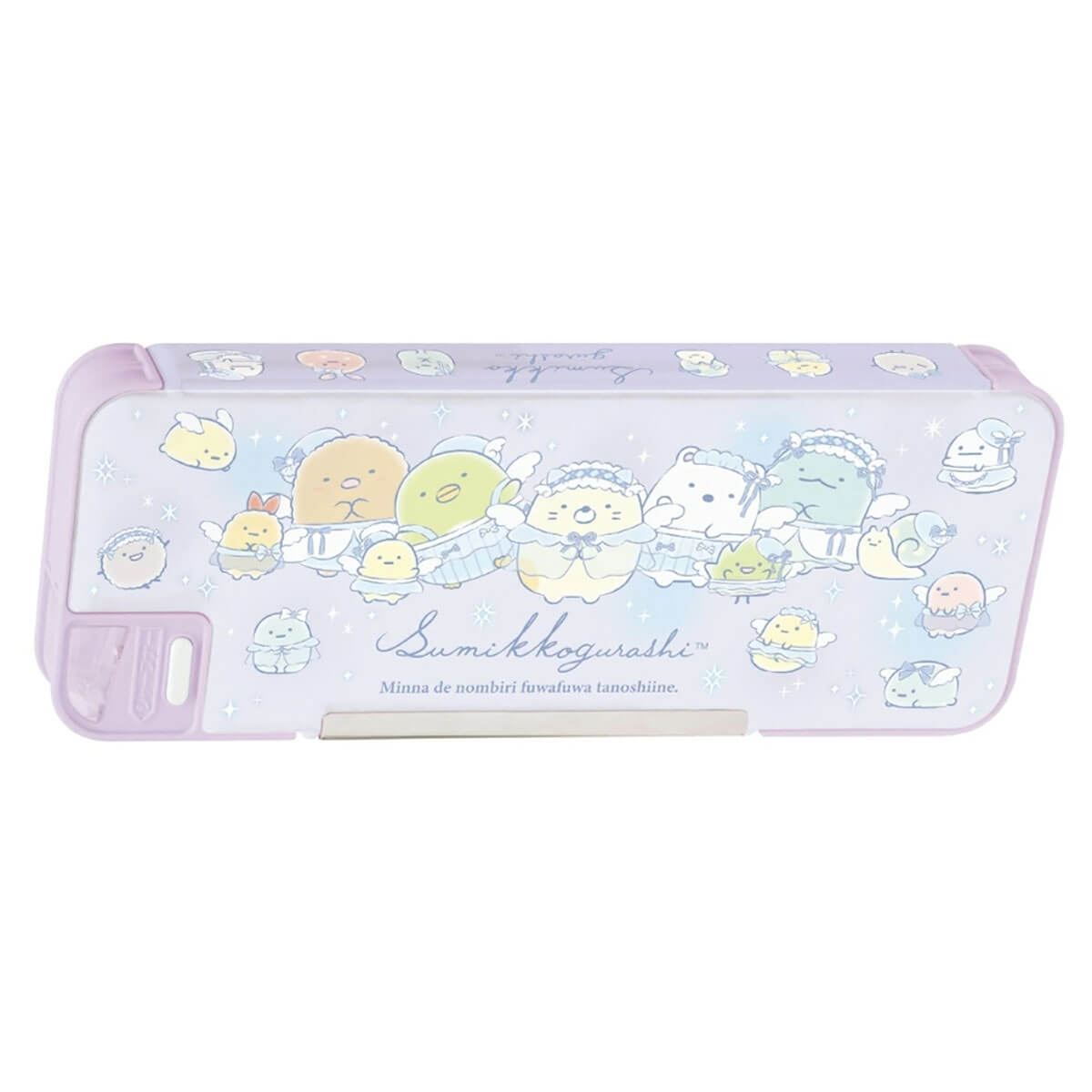 Sumikko Gurashi Deluxe Pencil Case in Lilac by San-X