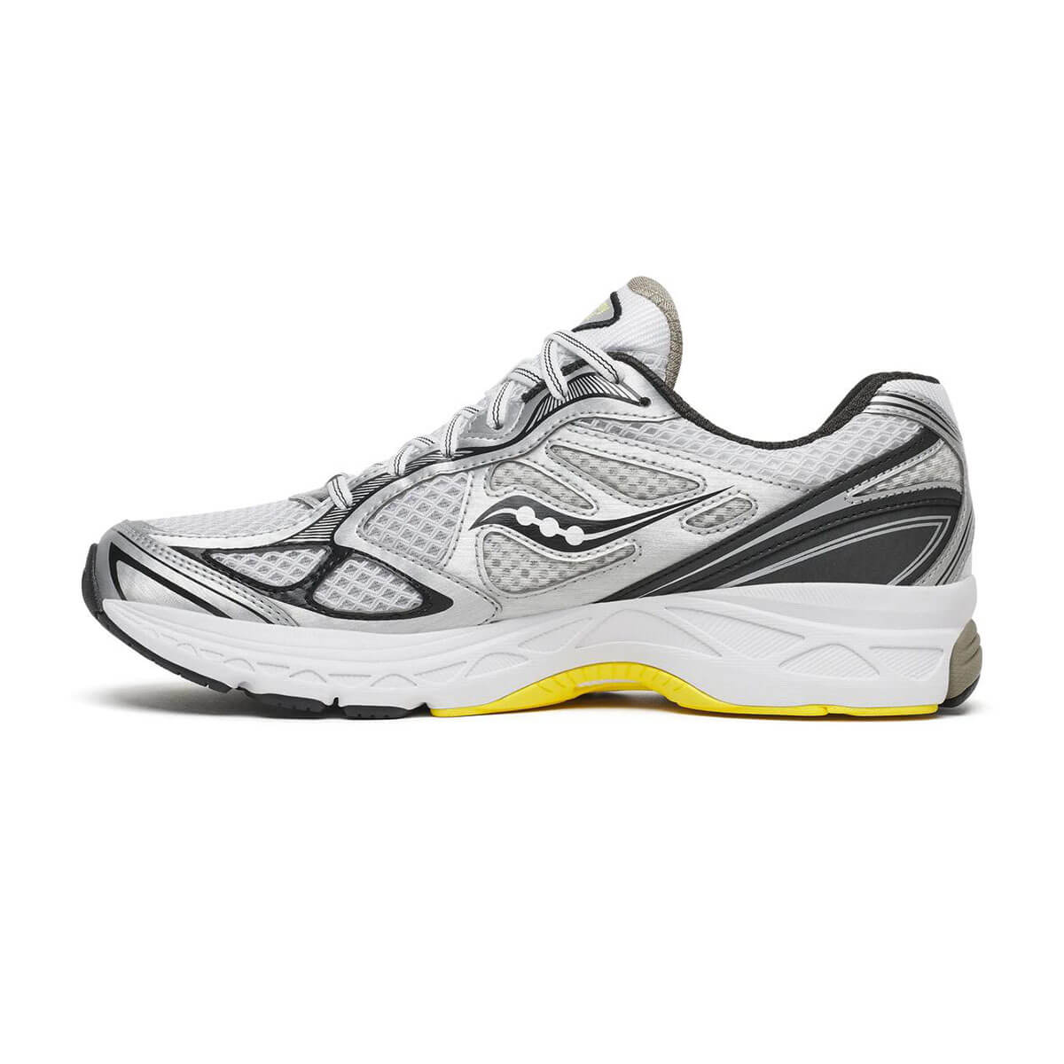 ProGrid Guide 7 Trainer in White / Silver by Saucony