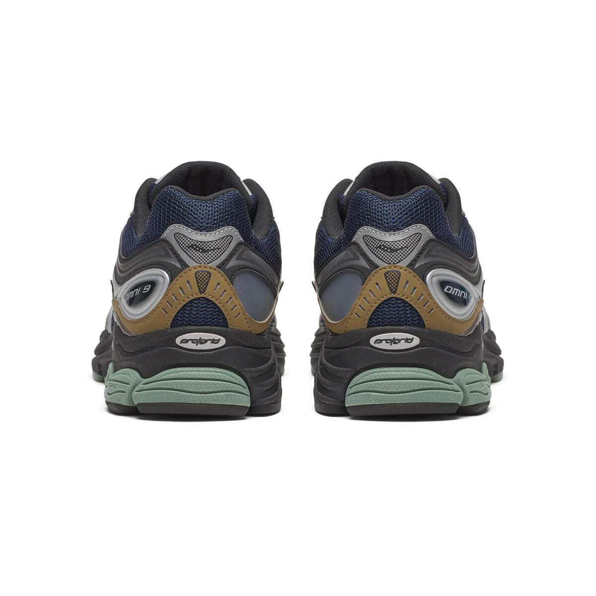 ProGrid Omni 9 TMY Trainer in Brown / Navy by Saucony