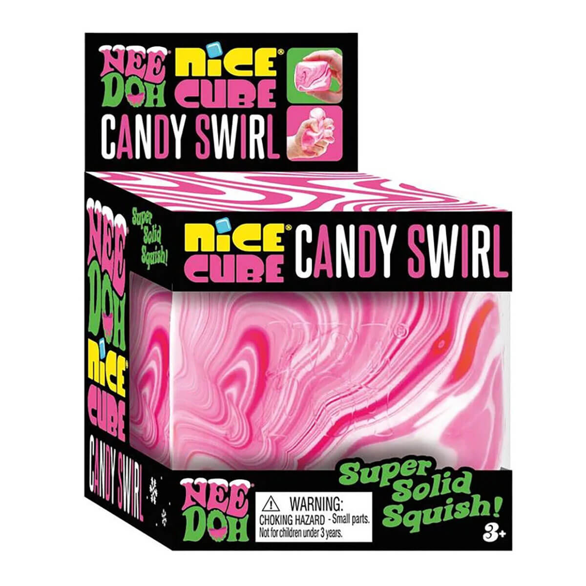 Nice Cube Candy Swirl Needoh Squishy Toy by Schylling