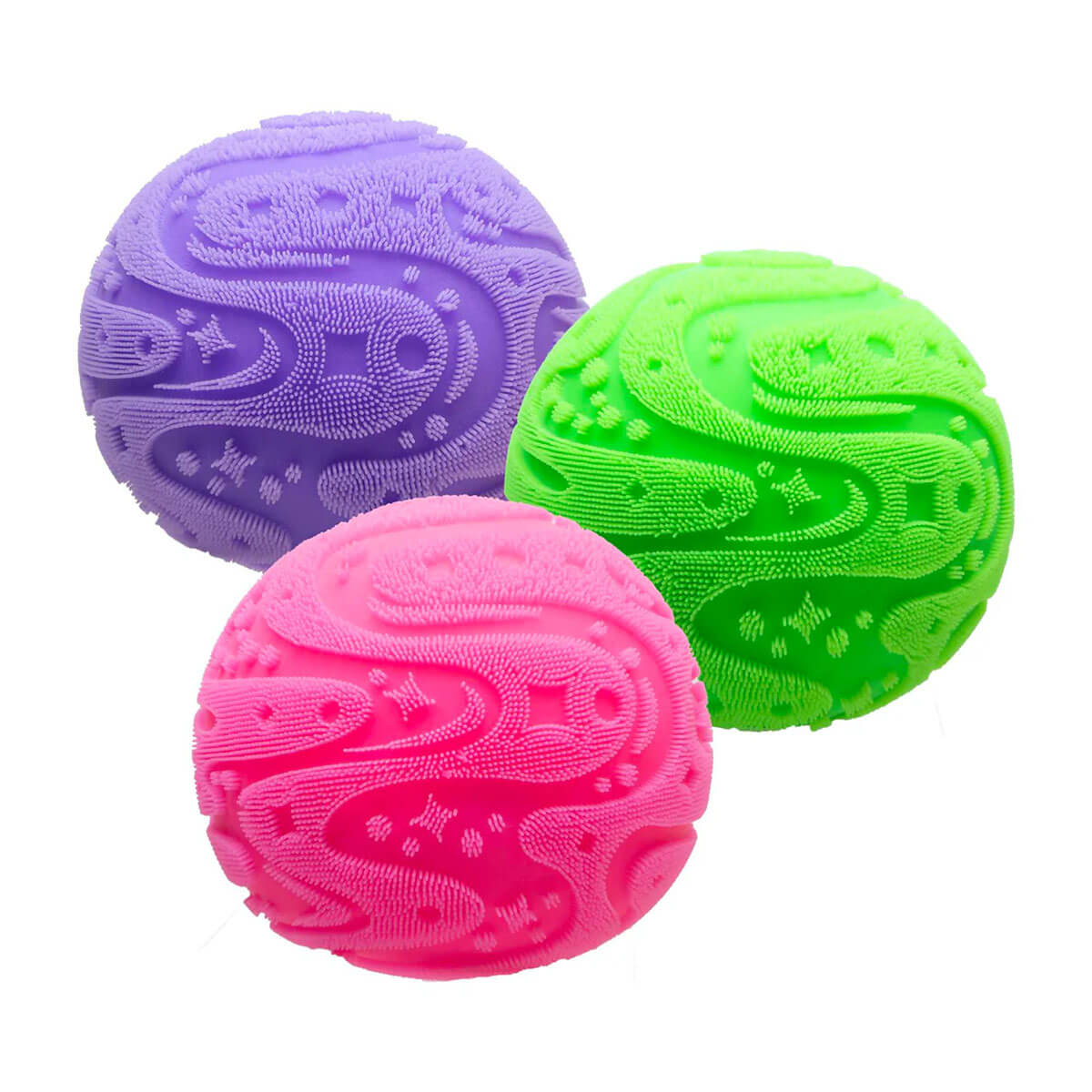 Super Needoh Giant Fuzz Ball Squishy Toy by Schylling