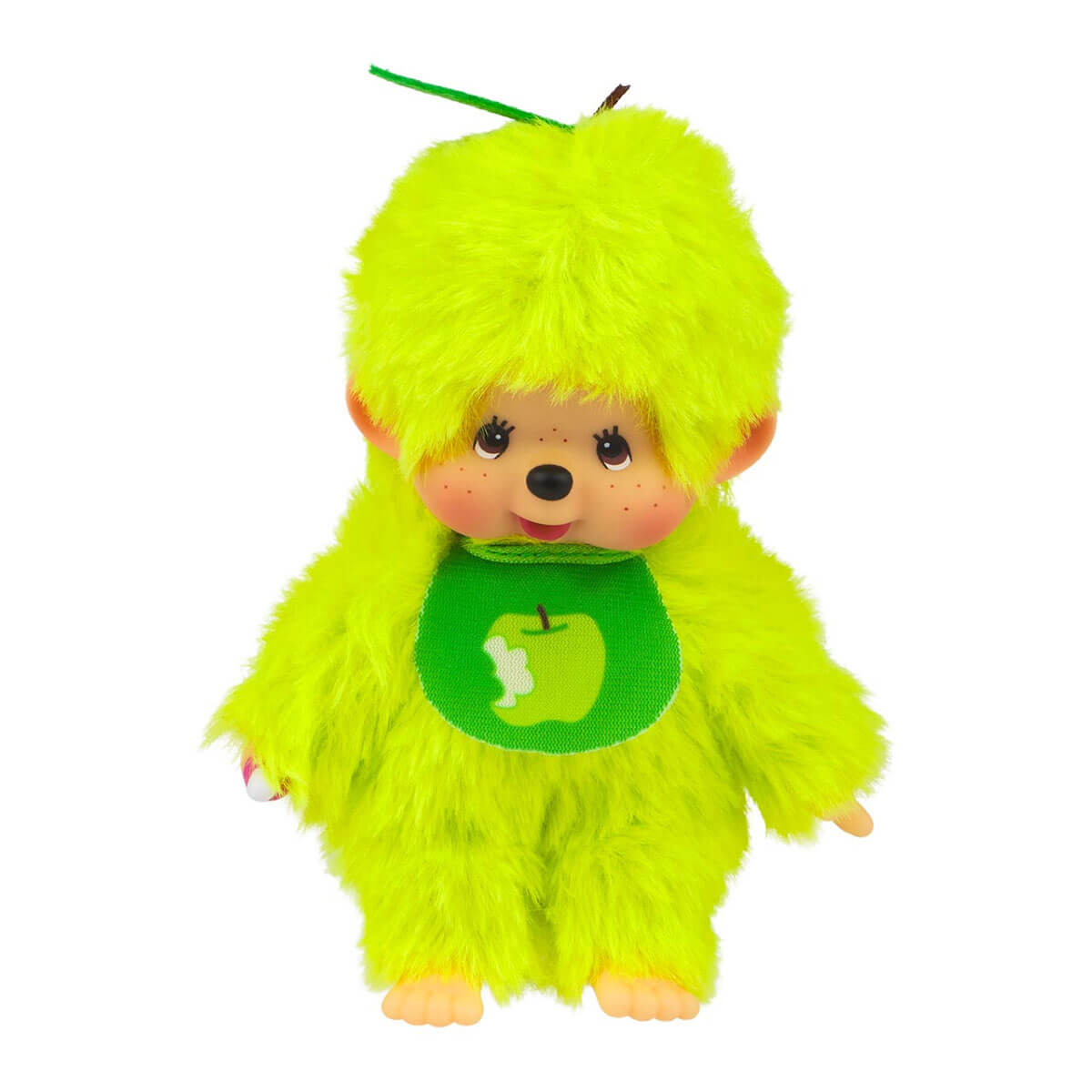 Monchhichi Apple Green Fruit Plush Doll by Sekiguchi – Junior Edition