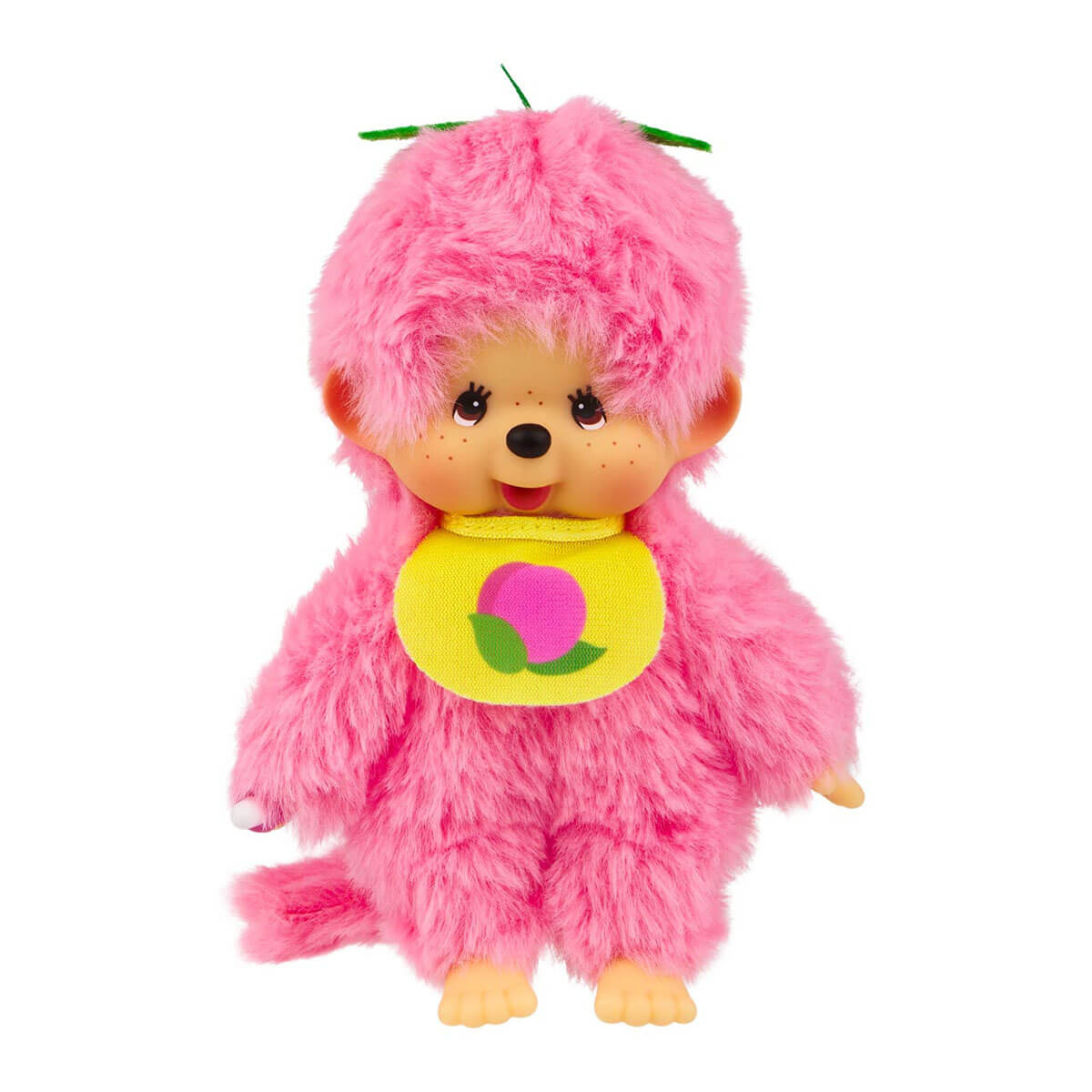 Monchhichi Peach Pink Fruit Plush Doll by Sekiguchi – Junior Edition