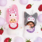 Monchhichi X My Melody Keychain by Sekiguchi