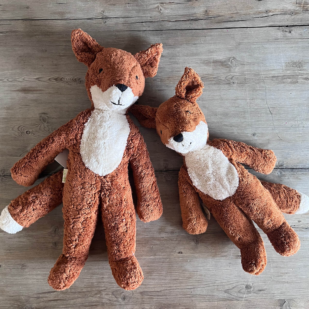 Fox Large Floppy Animal by Senger Naturwelt – Junior Edition