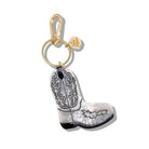 Cowboy Boot Bag Charm in White by Solar Eclipse