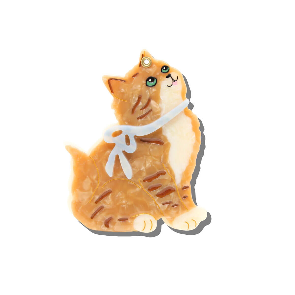 Kyoto Kitten Compact Mirror by Solar Eclipse