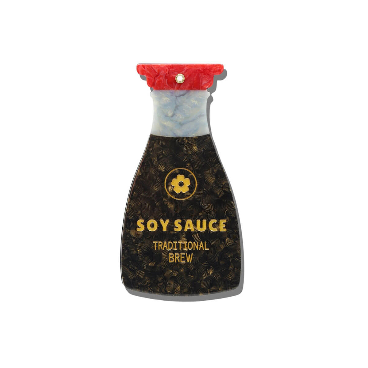 Soy Sauce Bottle Compact Mirror by Solar Eclipse