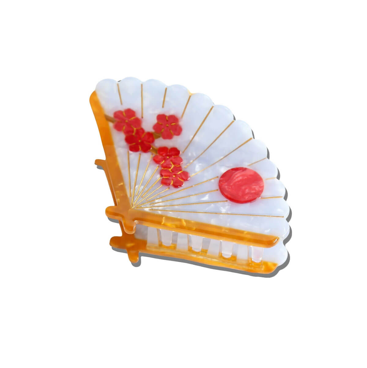 Japanese Fan Hair Claw by Solar Eclipse