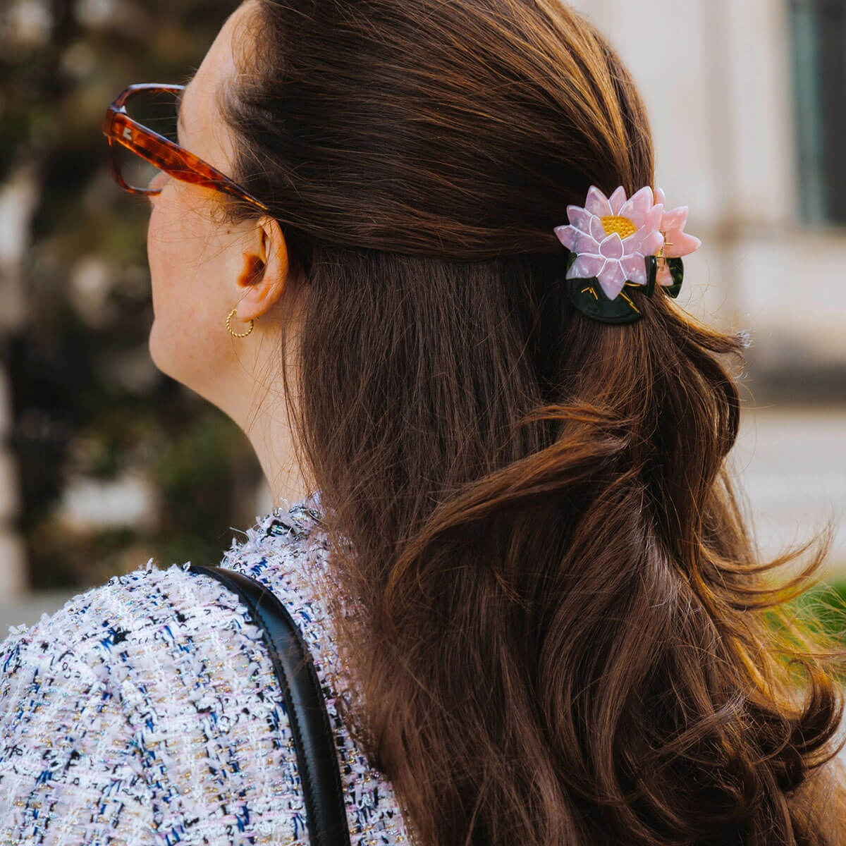 Japanese Lily Hair Claw by Solar Eclipse