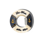Life Ring Hair Claw in Black by Solar Eclipse