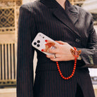 Bow Croissant Phone Grip Charm by Solar Eclipse