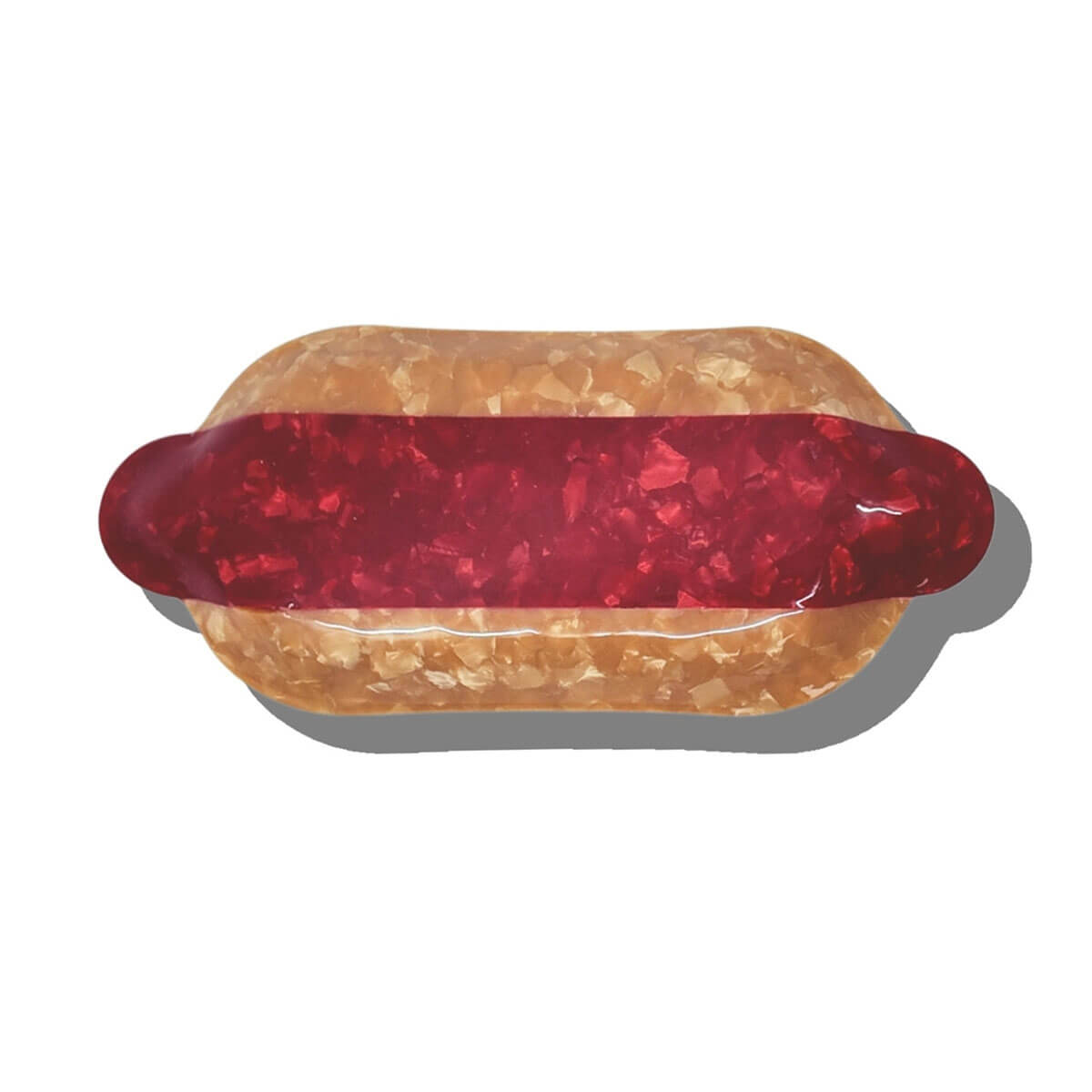 New York Hot Dog Trinket Tray by Solar Eclipse
