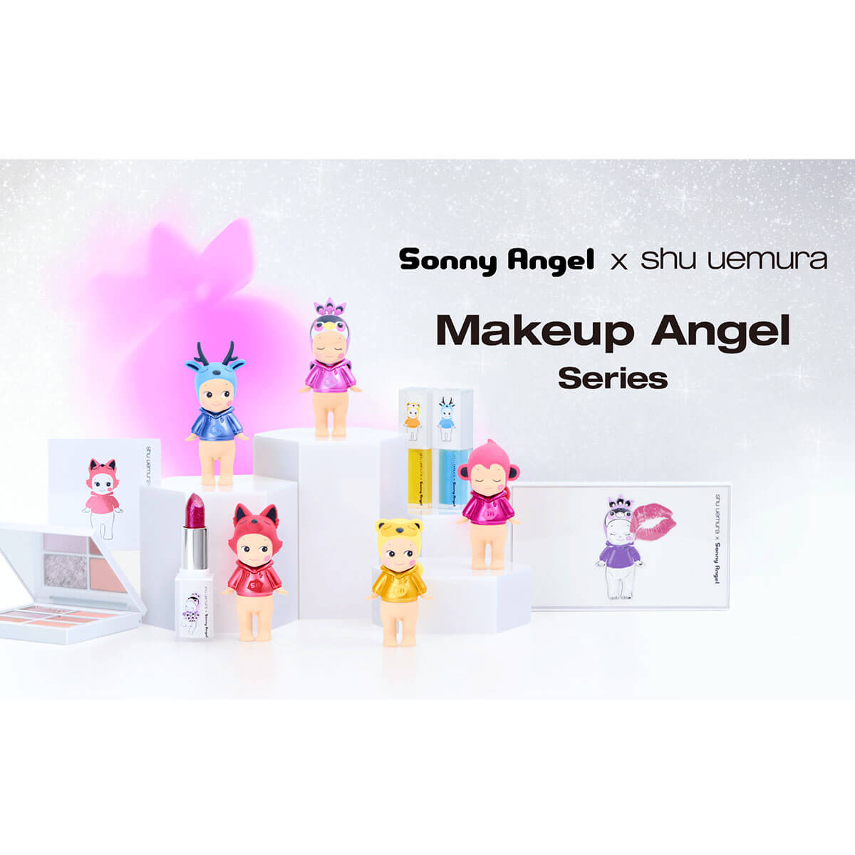 Shu Uemura Make Up Angel Series Mini Figure (Limited Edition) by Sonny Angel - PREORDER