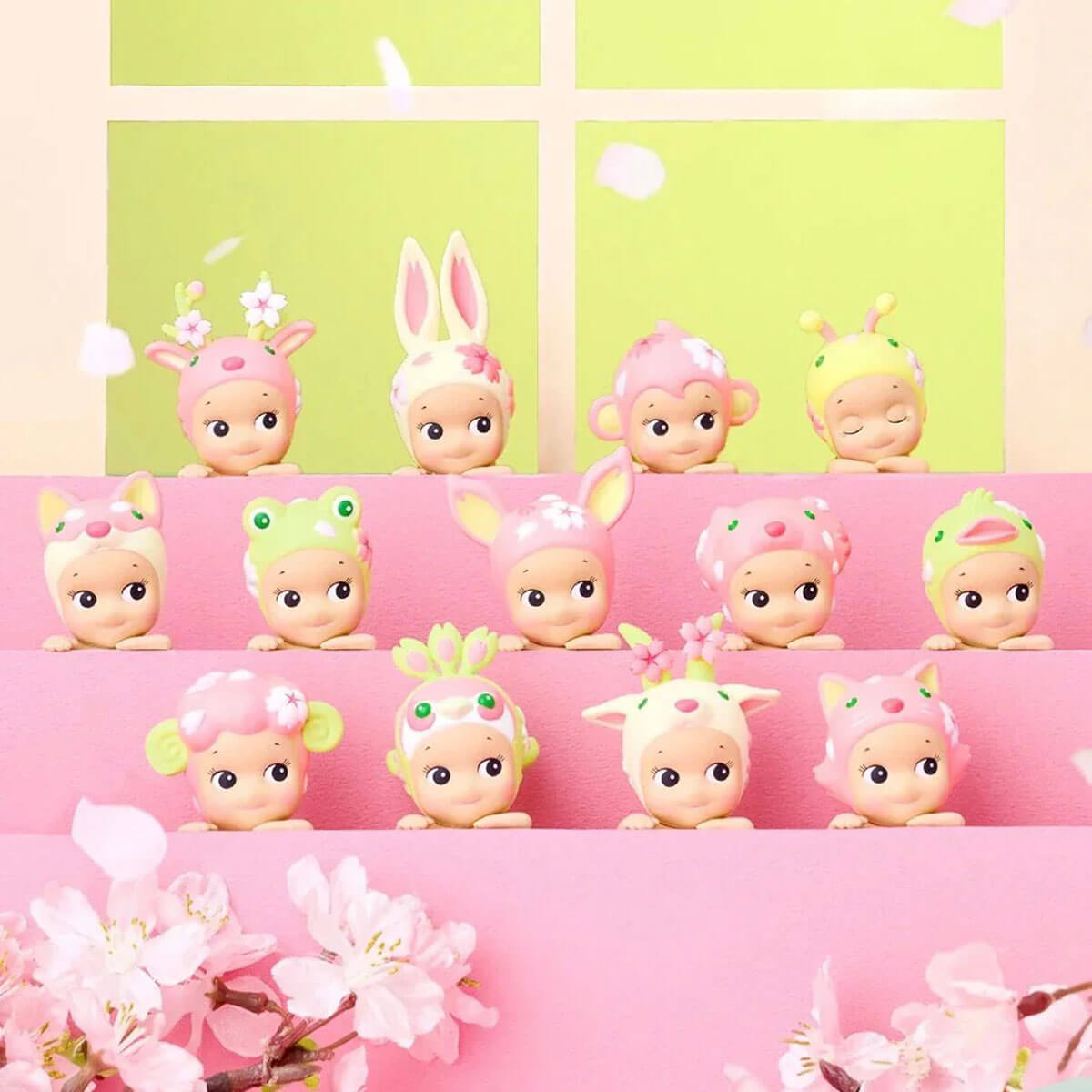 Hippers Cherry Blossom Mini Figure | Sonny Angel – Junior Edition