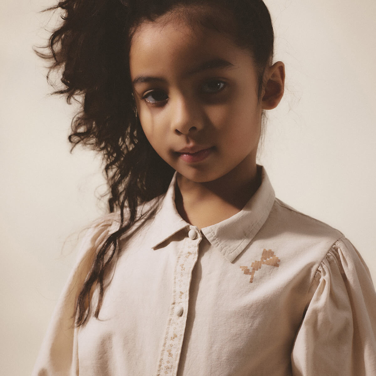 Louisa Blouse in Caffe by Soor Ploom - Last Ones In Stock - 4-7