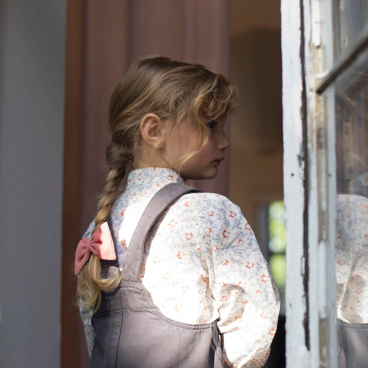 Delia Pinafore in Dusk | Soor Ploom – Junior Edition