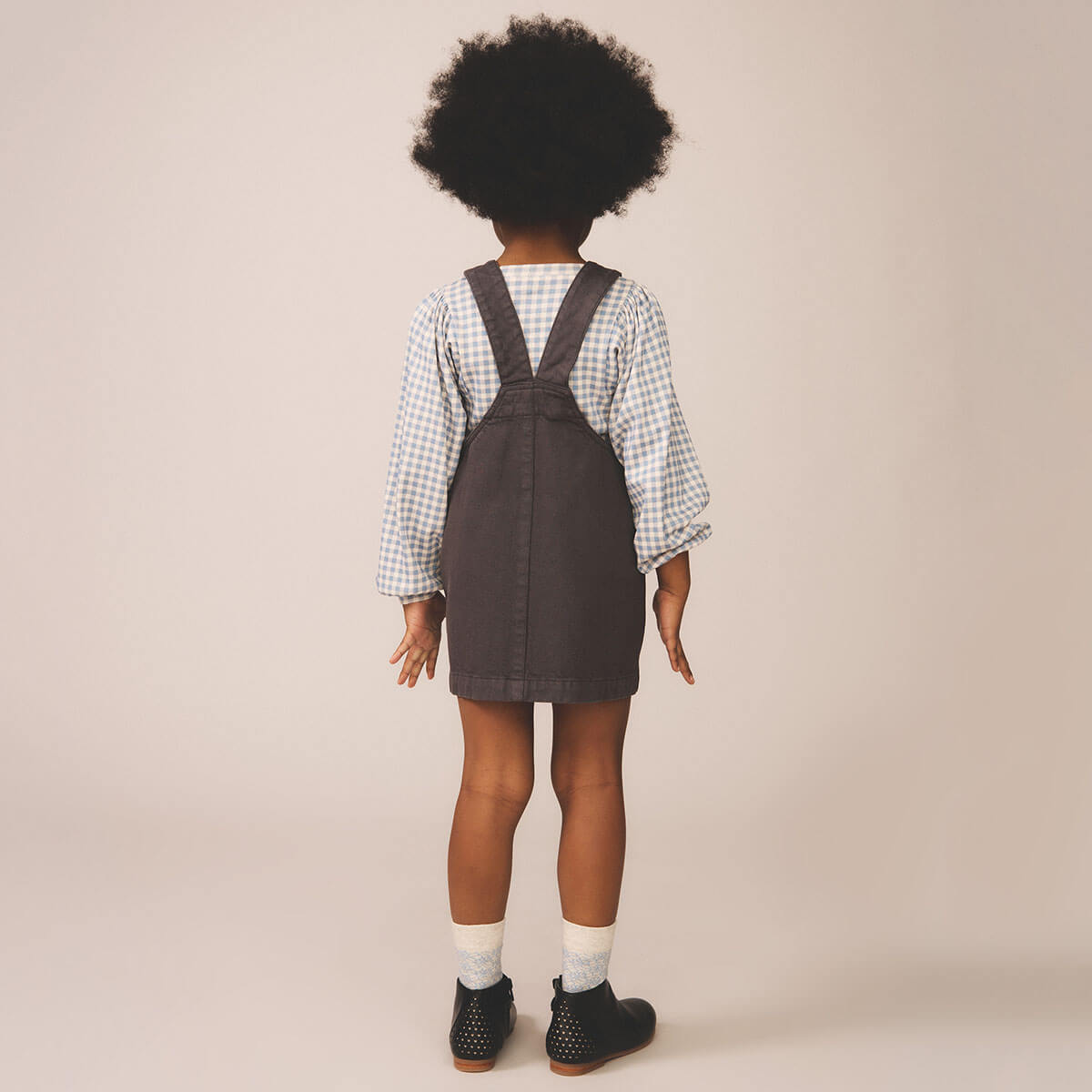Delia Pinafore in Dusk | Soor Ploom – Junior Edition