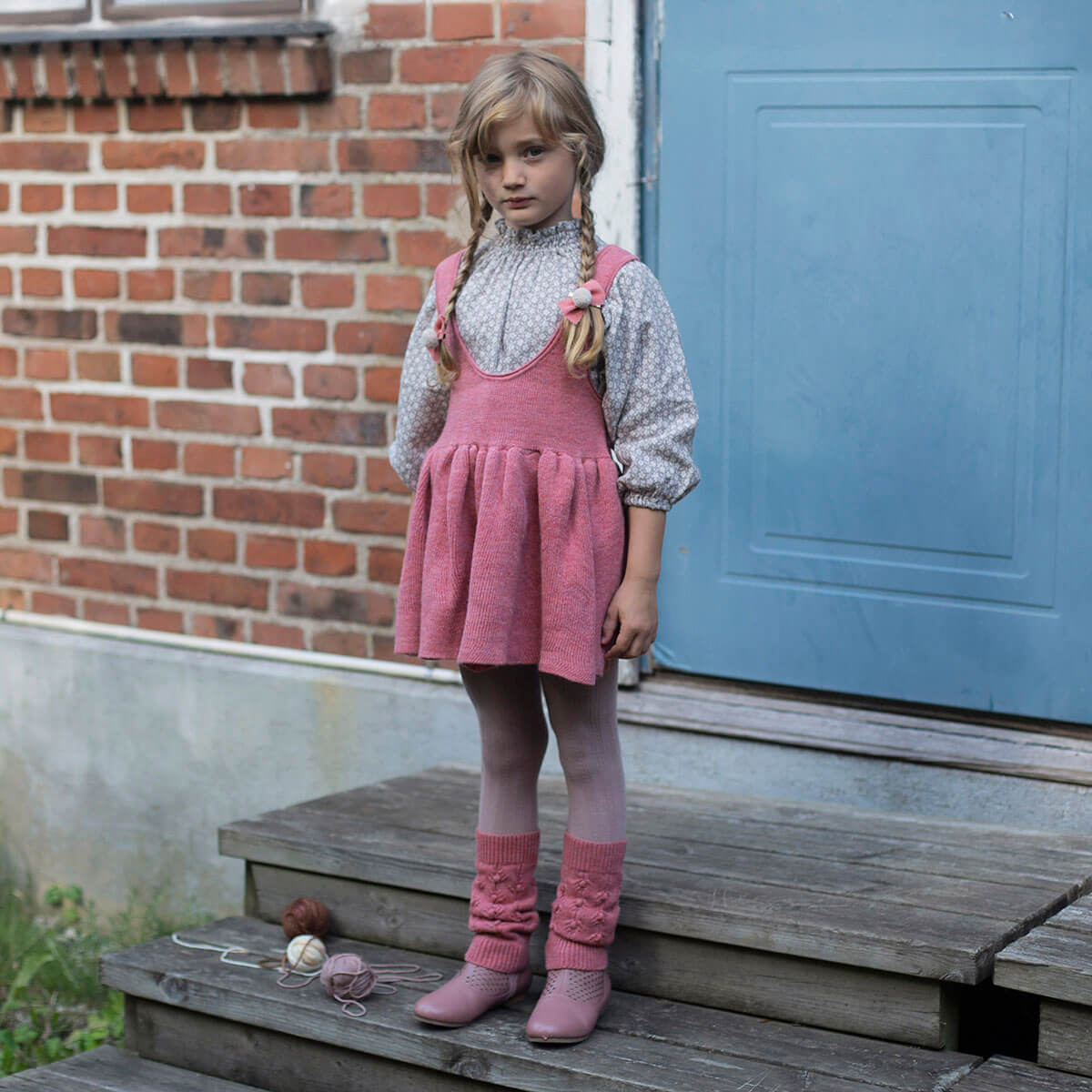 Imelda Blouse in Filigree Print / Rose Smoke | Soor Ploom – Junior