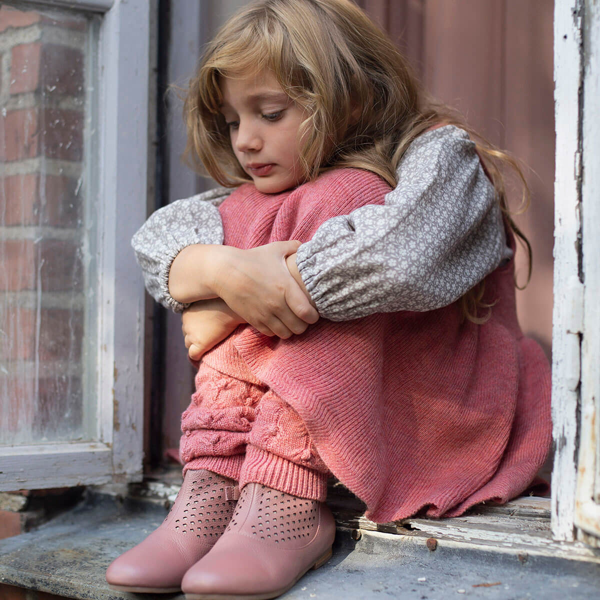 Imelda Blouse in Filigree Print / Rose Smoke | Soor Ploom – Junior
