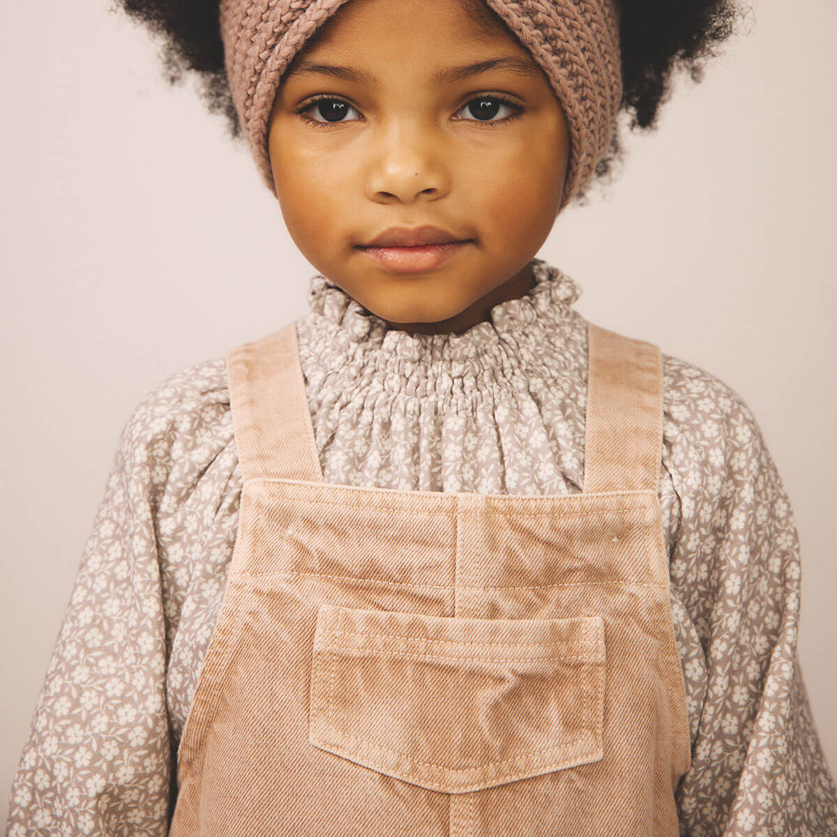Imelda Blouse in Filigree Print / Rose Smoke | Soor Ploom – Junior