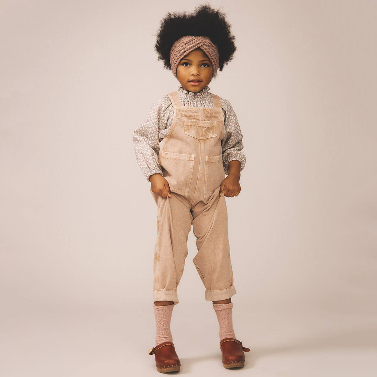 Imelda Blouse in Filigree Print / Rose Smoke | Soor Ploom – Junior