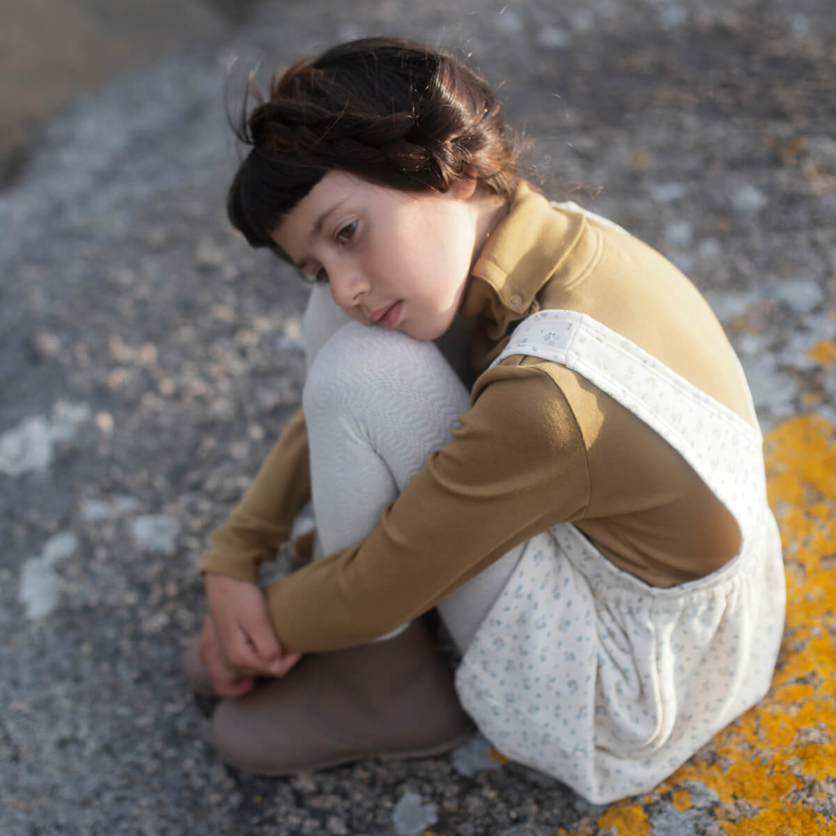 Snap Turtleneck in Brush by Soor Ploom – Junior Edition