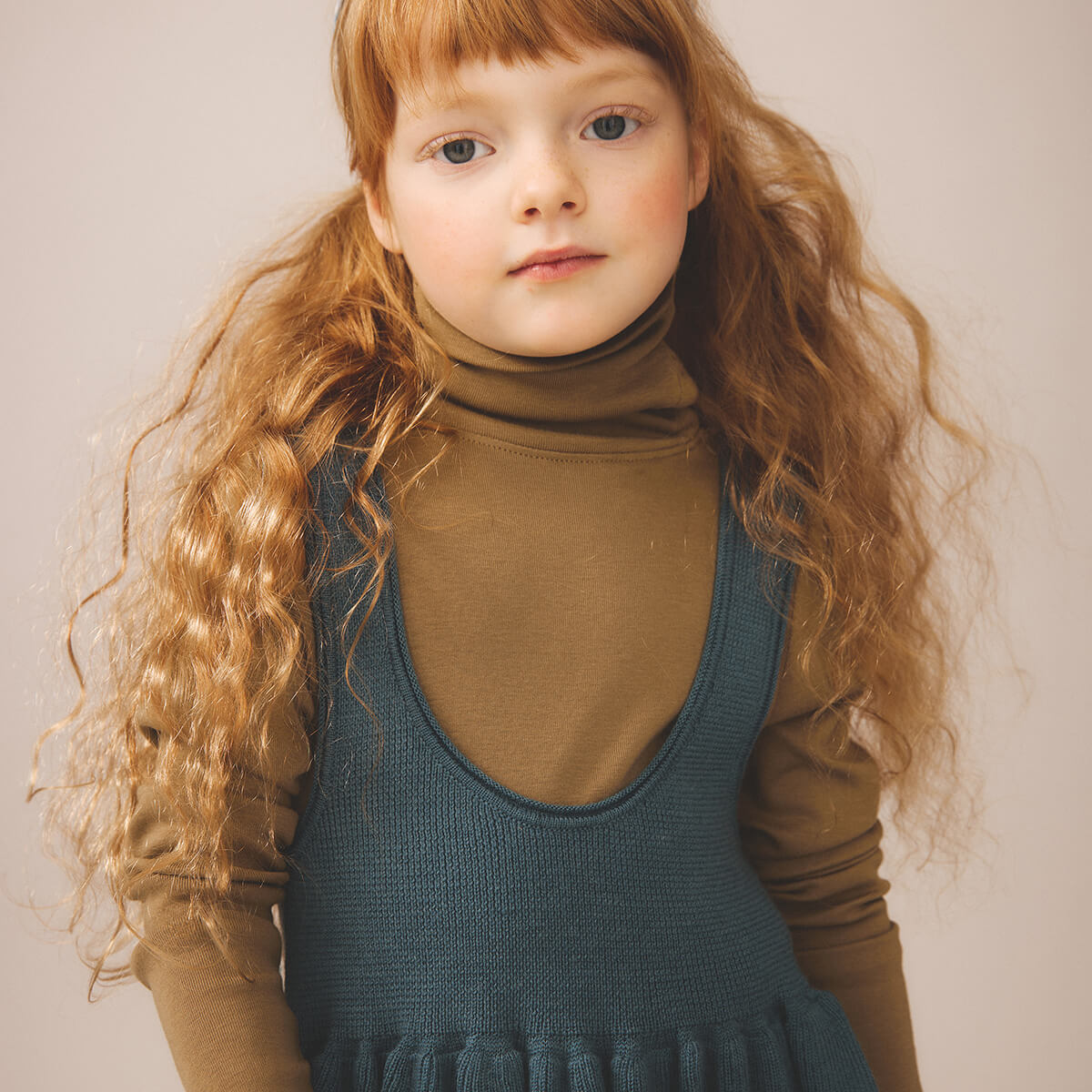 Soor ploom Snap turtleneck Haze 12Y