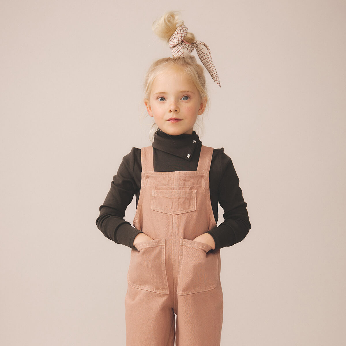 Snap Turtleneck in Shale by Soor Ploom – Junior Edition