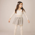 Crossover Tee in Calico Print / Powder by Soor Ploom