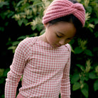 Envelope Tee in Gingham Print / Ladybird by Soor Ploom