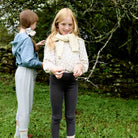 Harem Pants in Gingham Print / Powder by Soor Ploom