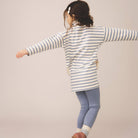 Parlor Dress in Stripe / Powder by Soor Ploom